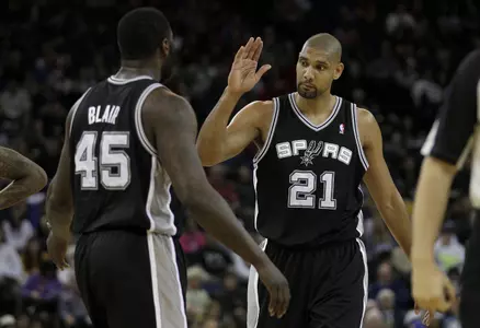 Tim Duncan led the Spurs to the best record in the NBA this season.