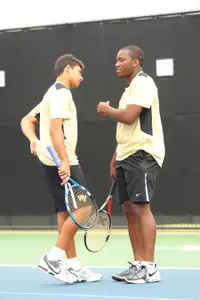 David Hopkins and Amogh Prabhakar have two ranked doubles wins in ACC play