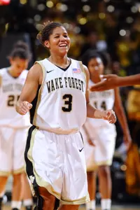 Camille Collier will be receiving her master's degree in education in May