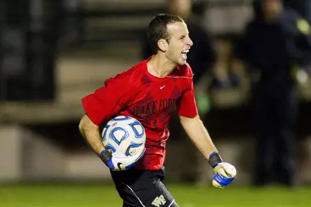Michael Lisch will be back in goal after starting all 21 games a season ago.