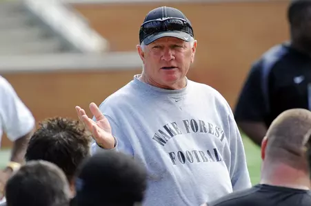 Jim Grobe is in his 12th season at the helm of the Deacons.