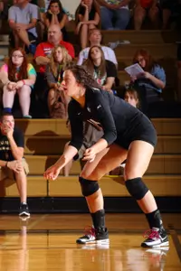 Ashlee Rusk had four kills on Friday