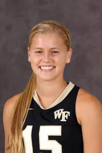 Krysta Wangerin netted her second goal of the season to give Wake Forest an early lead on Sunday.