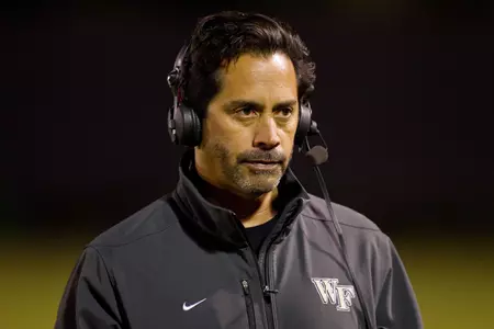 Head coach Tony da Luz will go for his 200th win at Wake Forest during Wake Forest's Game of the Week against Clemson Sunday
