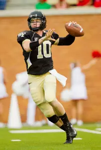 Tanner Price has thrown for over 400 yards and five touchdown passes in two wins over Duke.