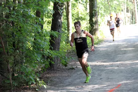 Senior Garret Drogosch finished sixth with a mark of 24:31.69