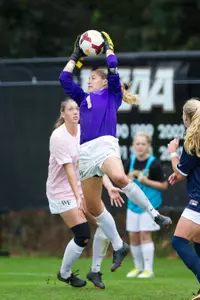 Aubrey Bledsoe made seven saves in goal for Wake Forest