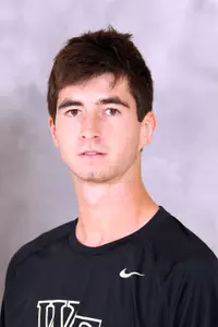 Nicky Kunz was one of six Deacons to reach the third round of the USTA/ITA Carolina Regional