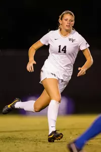 Taylor Waters had the first multi-point night of her career to help the Demon Deacons beat Pitt 3-1
