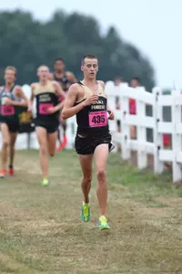 Kyle Graves competing at the Wake Forest Invitational this past September in Kernersville.