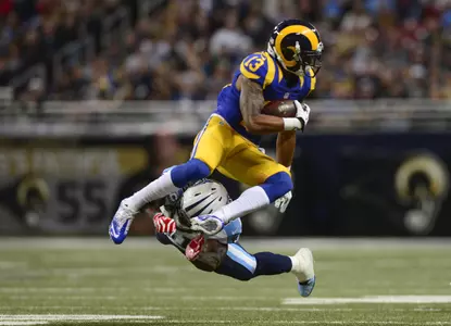 Chris Givens has had at least 50 receiving yards each of the past three weeks for the Rams.