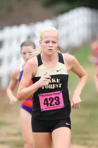 Freshman Ellie Abrahamson placed 83rd in her first NCAA Regional meet.