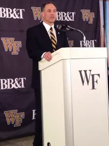 Wake Forest head coach Dave Clawson