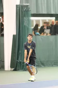 Amogh Prabhakar is ranked No. 37 in this week's ITA singles rankings