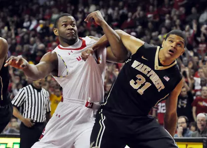 Freshman Andre Washington saw a season-high 13 minutes of action on Saturday at Maryland.