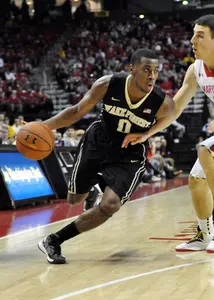 Codi Miller-McIntyre had 14 points on 6-of-15 shooting in last month's loss in College Park.