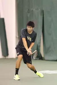 Jon Ho is one of five Deacons with 20 singles wins this season