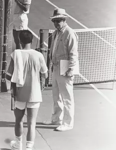 Wake Forest will dedicate its varsity courts to legendary men's tennis coach Jim Leighton