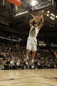 Deacon fans can see C.J. Harris in action one more time in Winston-Salem on April 24 at Mount Tabor H.S.