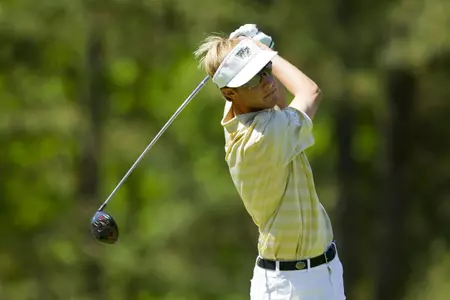 Davis Womble's 69 Friday tied his lowest round of the season.