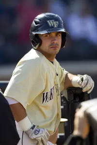 Pat Blair recorded two of Wake Forest's six doubles against the Seminoles