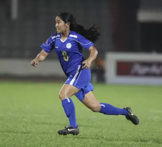 Marisa Park played for the Philippines National Team at the AFC Asian Cup qualifiers in Bangladesh