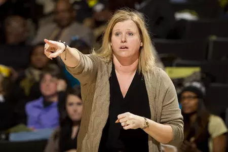 Hoover was named the 2012 Spalding Maggie Dixon Division I Rookie Coach of the Year