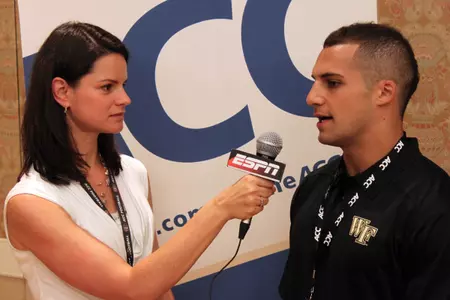 Michael Campanaro talks with ESPN's Heather Dinich