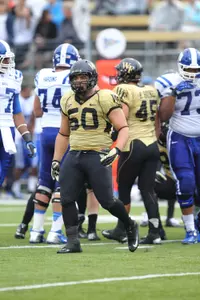 Nikita Whitlock has 30 tackles for loss and 9.5 sacks in his three seasons at Wake Forest.
