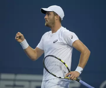 American Johnson upset second-seeded Andreas Seppi Tuesday afternoon.