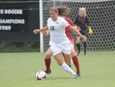 Katie Stengel totaled seven points in Wake Forest's first two games of the season