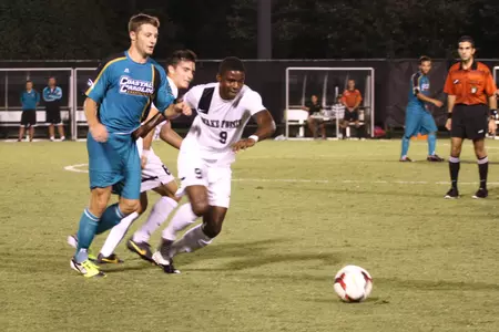 Sean Okoli took four shots for Wake Forest in the loss