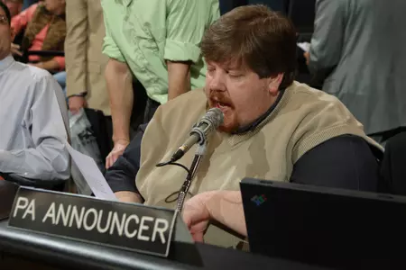 Jeffrey Griffin has been the P.A. announcer for Demon Deacon football since 2001.