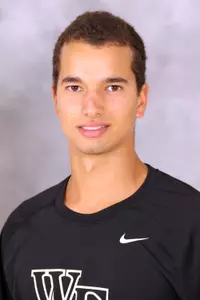 Freshman Aws Laaribi defeated a seeded player in his first college singles match