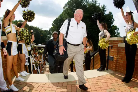 Jim Grobe is three wins away from becoming the all-time winningest coach in program history.