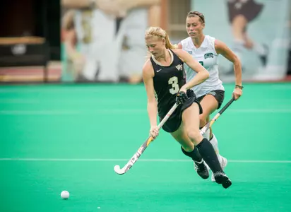 Jess Newak an assist in the win over Michigan
