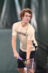 Senior Adam Lee's match-winning tiebreaker gave the Deacons a 5-3 victory over ETSU on Saturday.