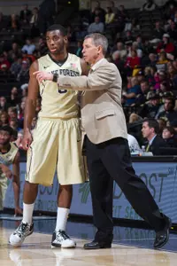 Coach Bzdelik and the Demon Deacons open ACC play on Sunday against North Carolina.