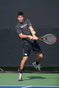 Nicky Kunz has gone a combined 5-0 in singles and doubles play this weekend.