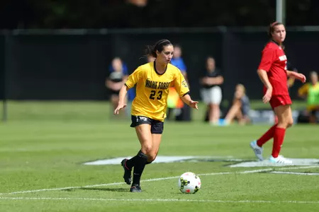Kendall Fischlein tallied her second assist.