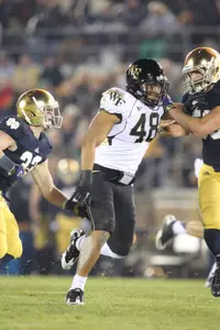 Brandon Chubb and the Deacs will again travel to Notre Dame in 2015.