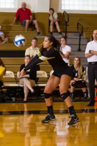 Russell had a team-high 11 kills against the Canes