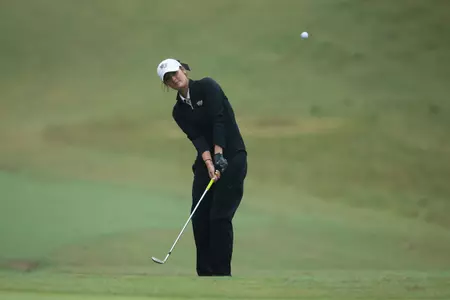 Allison Emrey is tied for fourth place at The Landfall Tradition