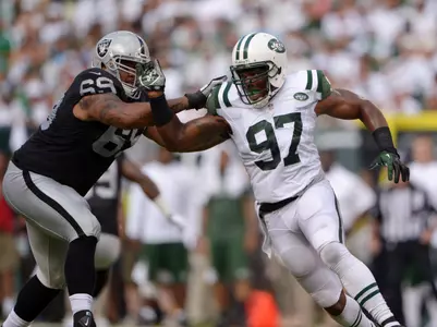 Calvin Pace had a half sack and pass breakup against Buffalo.