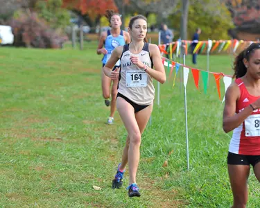 Samantha Jones was among the top 21 finishers on Friday, earning All-ACC honors.