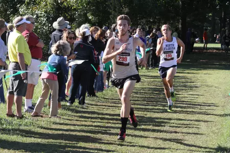 Kent Garrett narrowly missed his second individual win of the season.