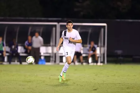 Jon Bakero is one of three Deacons with six goals this season