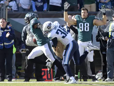 Brandon Ghee recorded his first career interception