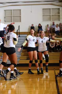 Kylie Long (12) recorded a double-double