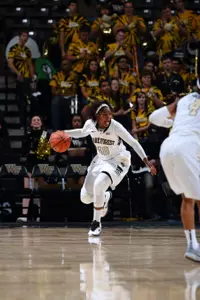 Freshman Nicole Floyd scored a career-high 14 points at Richmond